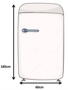 frigo 1 puerta 185 60